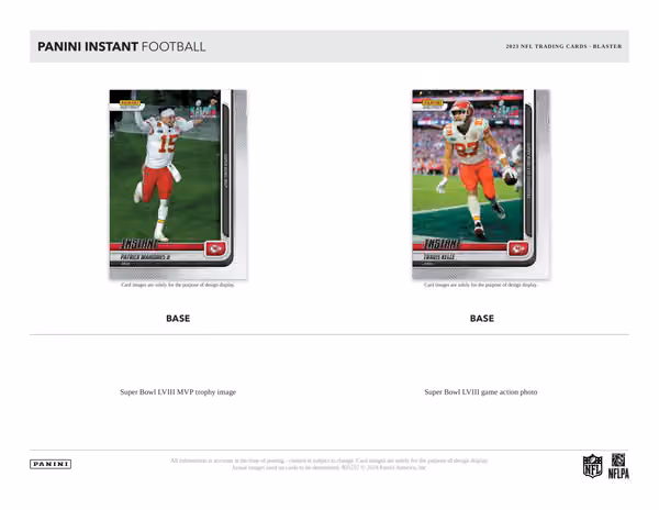 2023 Panini Super Bowl LVIII Champions Kansas City Chiefs Football NFL Box Set view 3
