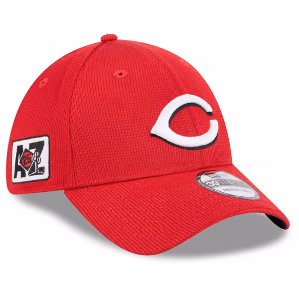 Cincinnati Reds 2025 MLB Spring Training 39THIRTY Flex Cap Red product photo