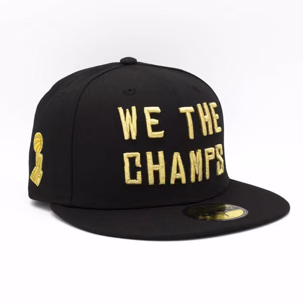 Toronto Raptors 2019 WE THE CHAMPS 59FIFTY Fitted NBA Cap Black product photo