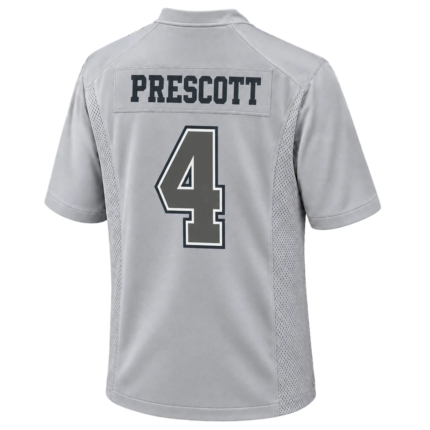 Dak Prescott Cowboys Grey Jersey Dynamic NFL Game day
