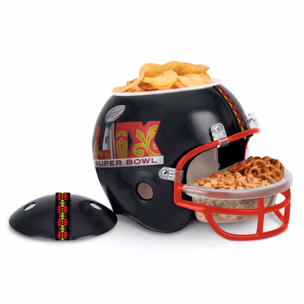 Super Bowl LIX New Orleans NFL Snack Helmet view 1
