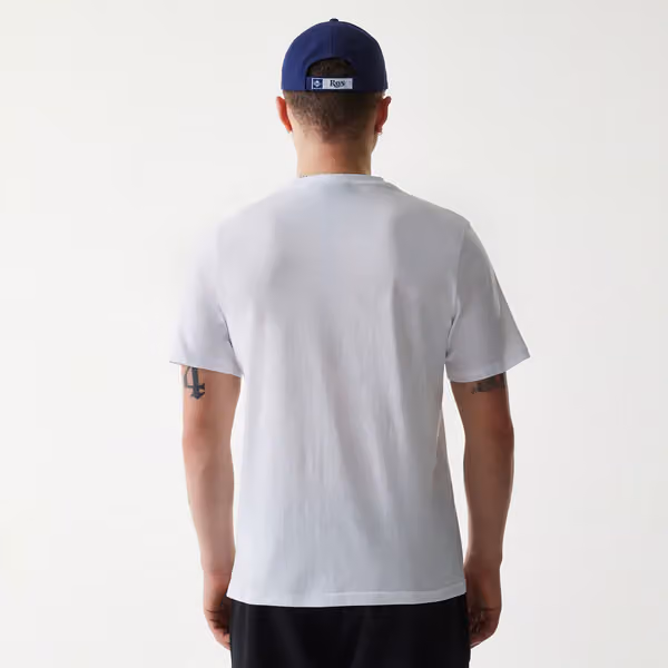 Tampa Bay Rays Team Logo New Era MLB T-Shirt White view 2