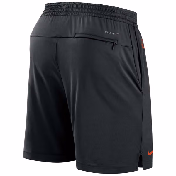 Cleveland Browns 2023 NFL Sideline Nike Dri-FIT Shorts Black view 2