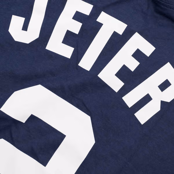 Derek Jeter #2 New York Yankees Cooperstown MLB T-Shirt Navy view 4