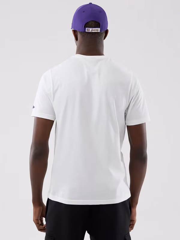Los Angeles Lakers Arch Graphic NBA T-Shirt White view 2