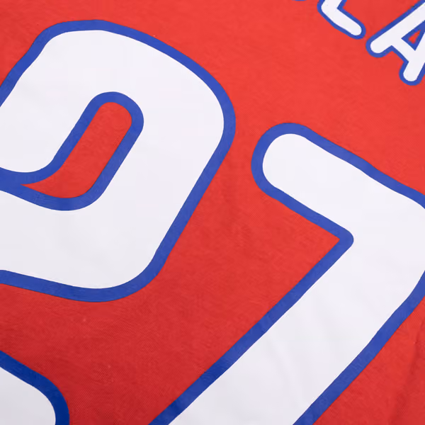 Aaron Nola #27 Philadelphia Phillies Nike Player MLB T-Shirt Red view 4