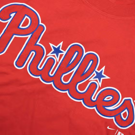 Aaron Nola #27 Philadelphia Phillies Nike Player MLB T-Shirt Red view 5