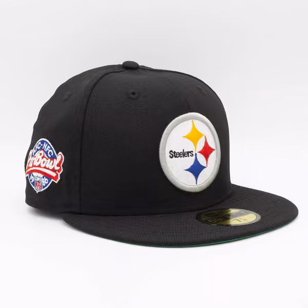 Pittsburgh Steelers 1986 Pro Bowl New Era 59FIFTY Fitted NFL Cap Black product photo