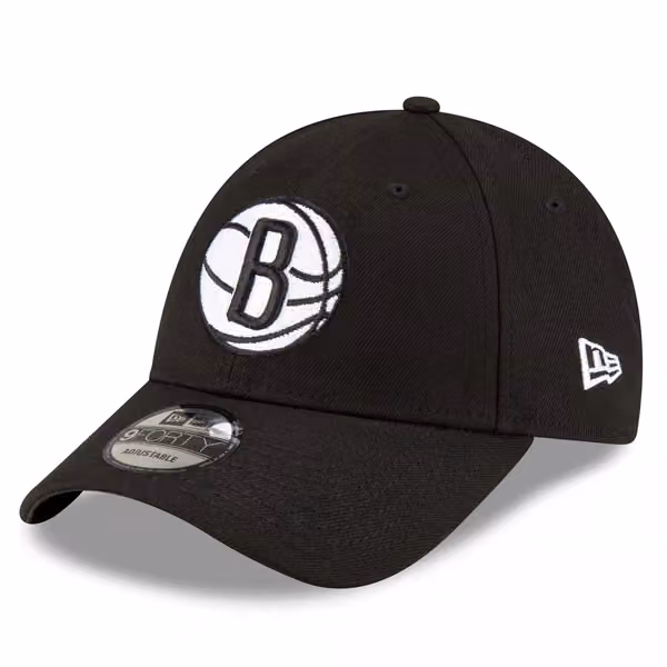 Brooklyn Nets The League 9FORTY Adjustable NBA Cap Black product photo