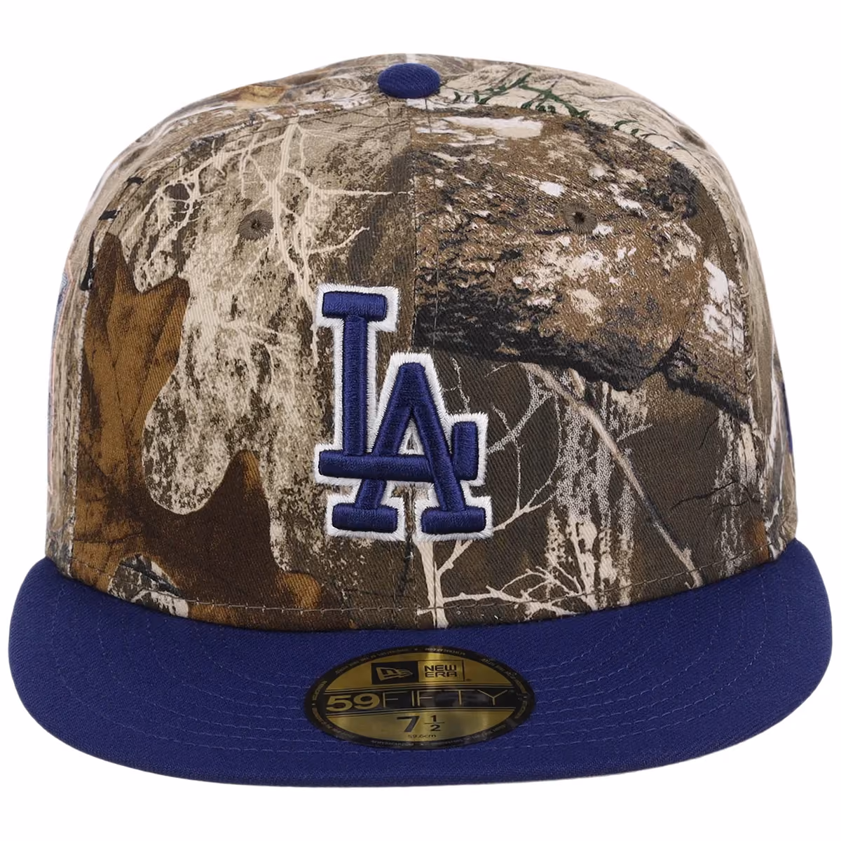 Los Angeles Dodgers MLB Realtree OTC New Era 59FIFTY detail view