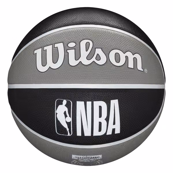 Brooklyn Nets Team Tribute Wilson NBA Basketball (Size 7) view 2