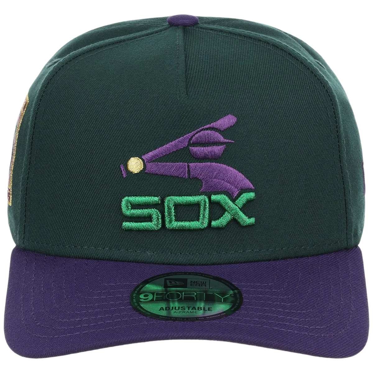 Chicago White Sox MLB Joke's on You New Era 9FORTY A-Frame detail view