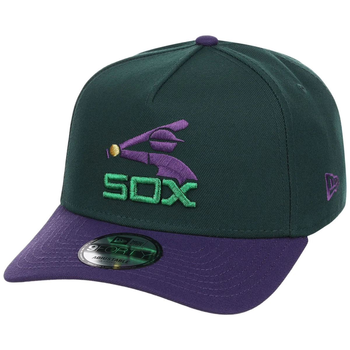 Chicago White Sox MLB Joke's on You New Era 9FORTY A-Frame detail view
