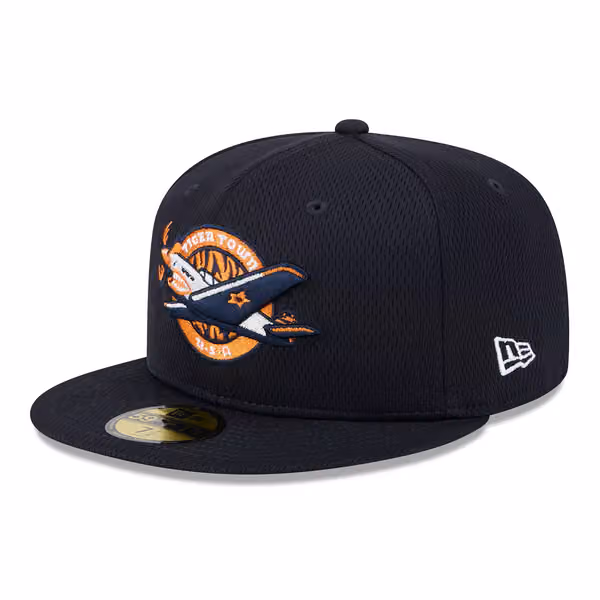 Lakeland Flying Tigers MiLB Batting Practice Authentic 59FIFTY Fitted Cap Navy product photo