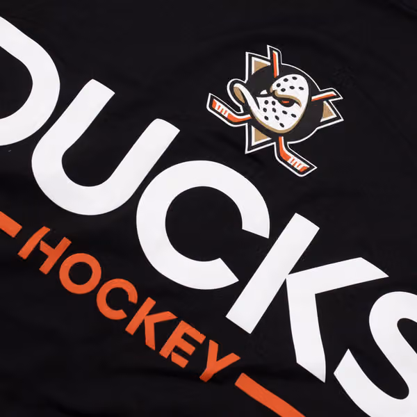 Anaheim Ducks 2025/26 Authentic Pro Rink Tech NHL T-Shirt Black view 3
