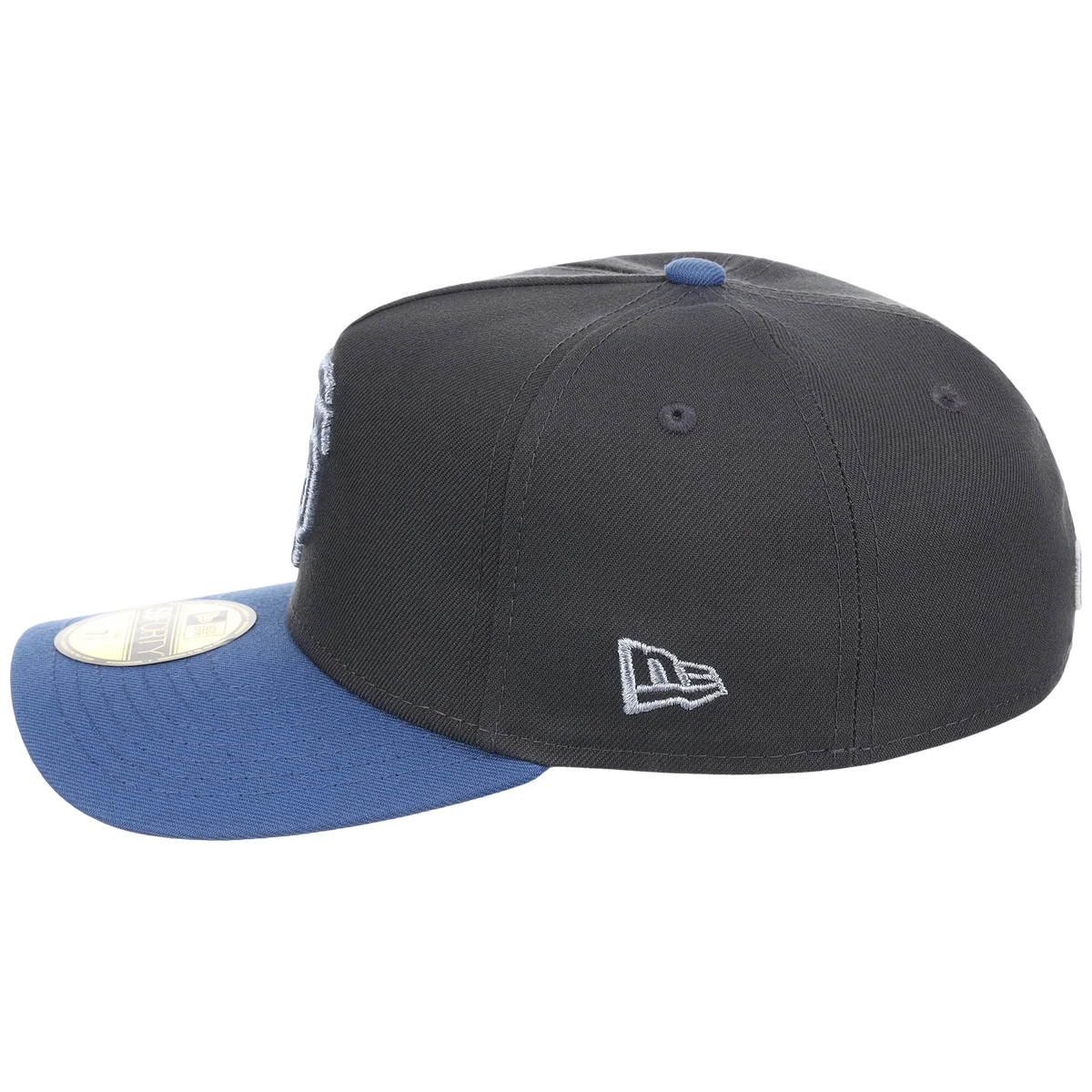 San Francisco Giants MLB Indigo Steel New Era 59FORTY detail view