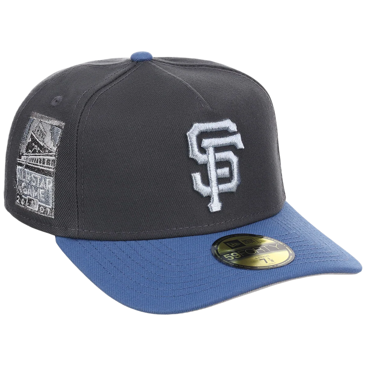 San Francisco Giants MLB Indigo Steel New Era 59FORTY front view