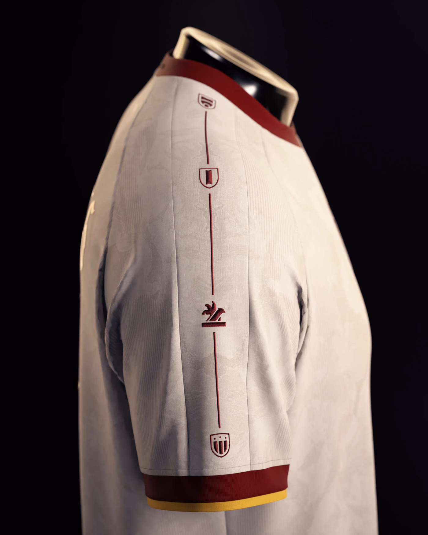 Jersevo Custom Personalized Spain 2026 Champions Jersey - White right sleeve detail