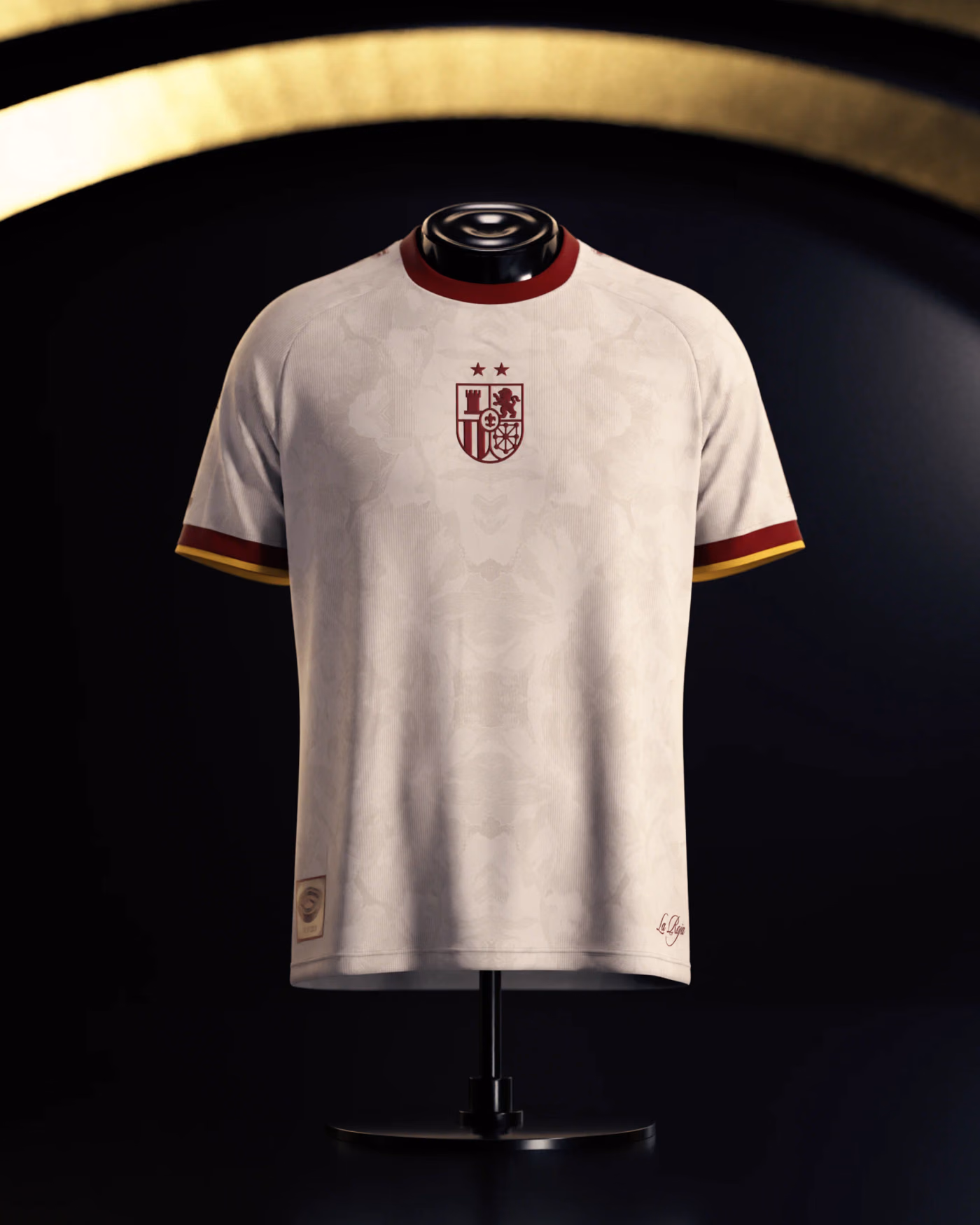 Jersevo Custom Personalized Spain 2026 Champions Jersey - White front view