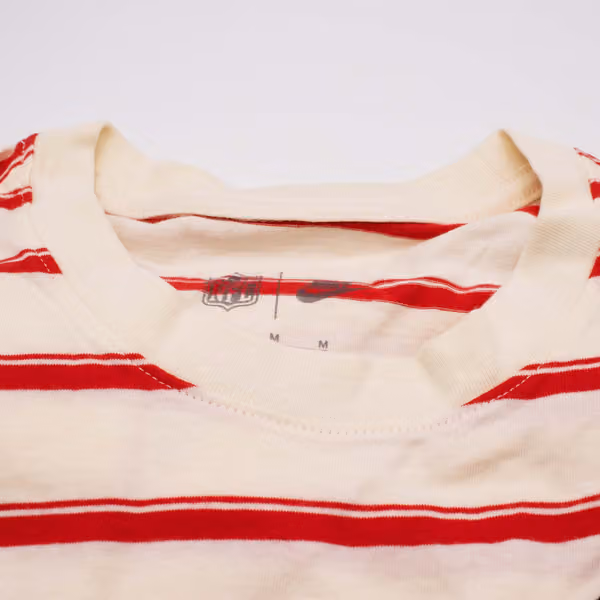 Kansas City Chiefs Rewind Striped Club NFL T-Shirt view 3