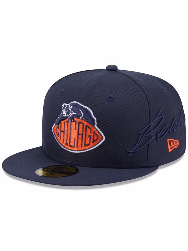 Chicago Bears 2026 NFL Rivalries Fan Pack 59FIFTY Fitted Cap Navy product photo