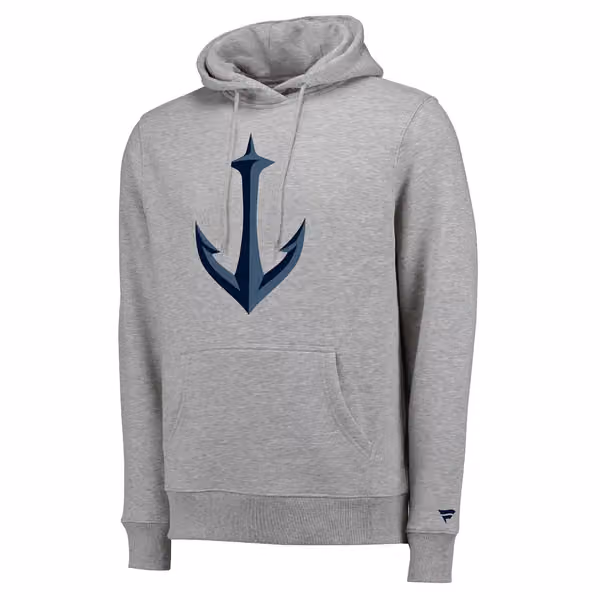 Seattle Kraken Alternate Logo Fanatics NHL Hoodie Grey view 1