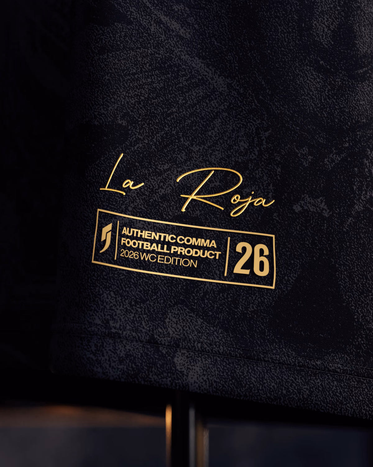 Jersevo Custom Personalized Spain Heritage Jersey (2026 Champions Edition) detail view 6