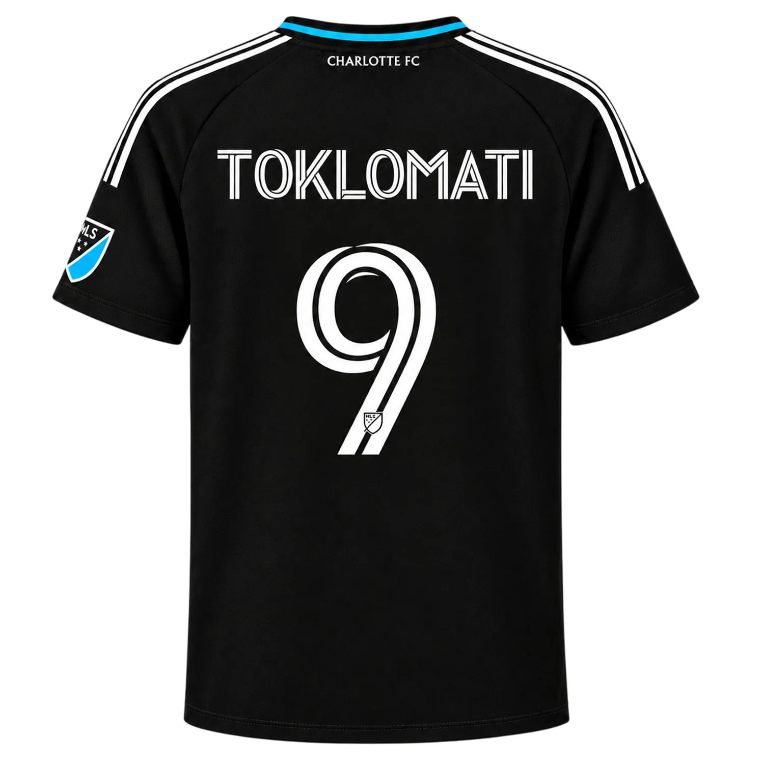 Idan Toklomati Charlotte FC Black Jersey Special Custom Player