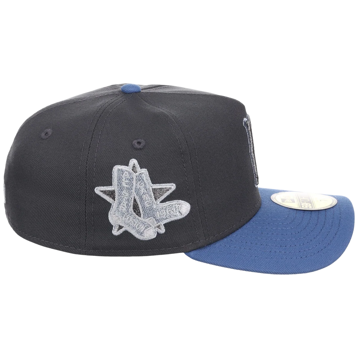 Boston Red Sox MLB Indigo Steel New Era 59FORTY detail view
