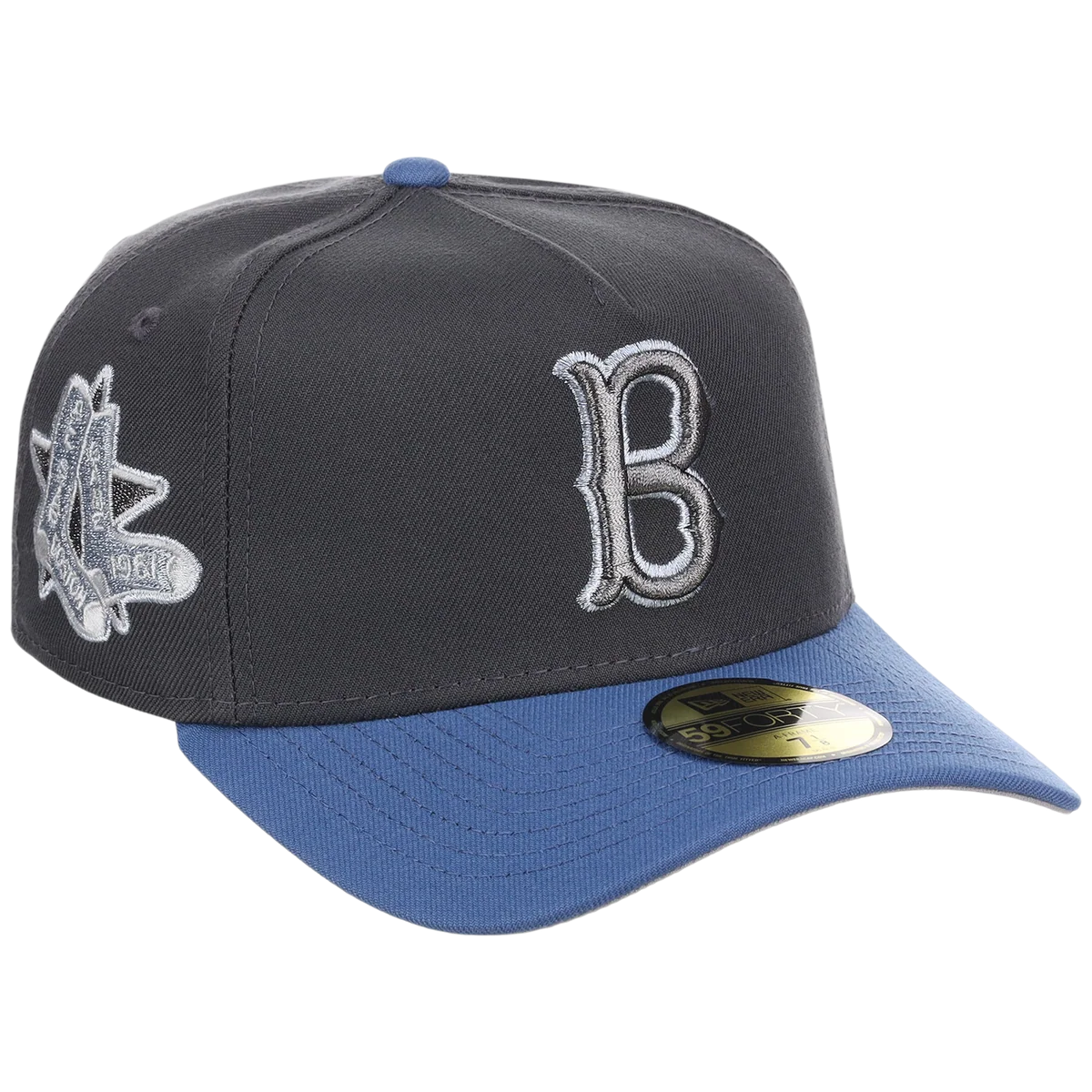 Boston Red Sox MLB Indigo Steel New Era 59FORTY front view