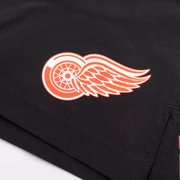 Detroit Red Wings 2024/25 Authentic Pro Locker Room NHL Shorts Black view 4