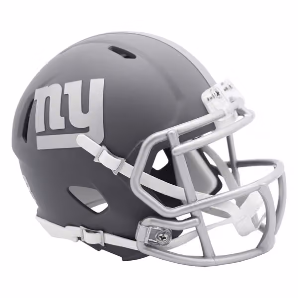 New York Giants Slate Alternate NFL Speed Mini Helmet view 1