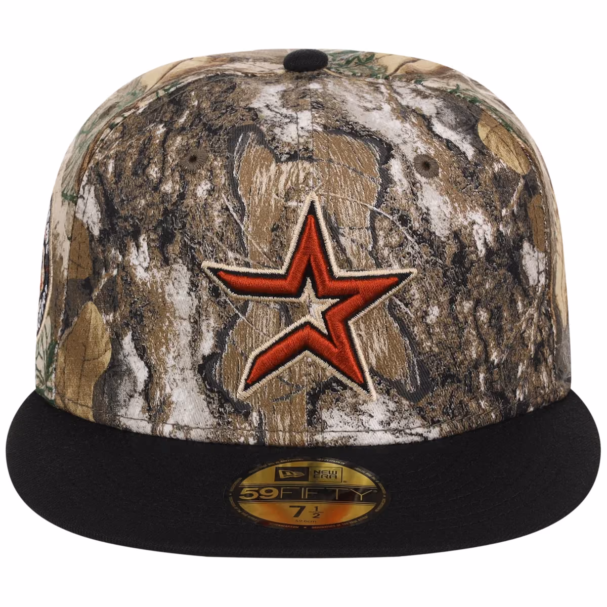 Houston Astros MLB Realtree OTC New Era 59FIFTY detail view