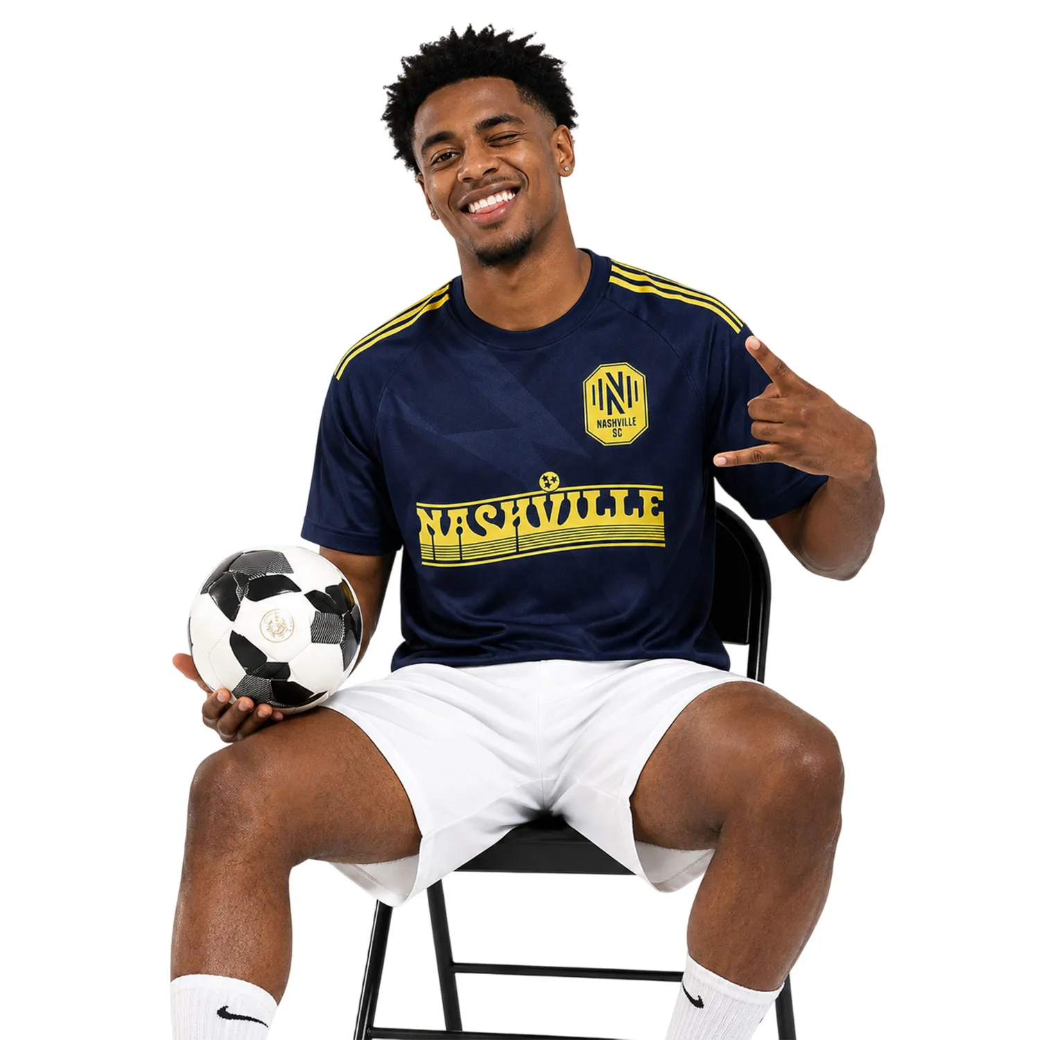 Nashville SC Navy Custom Jersey – Vibrant 2026 Kit