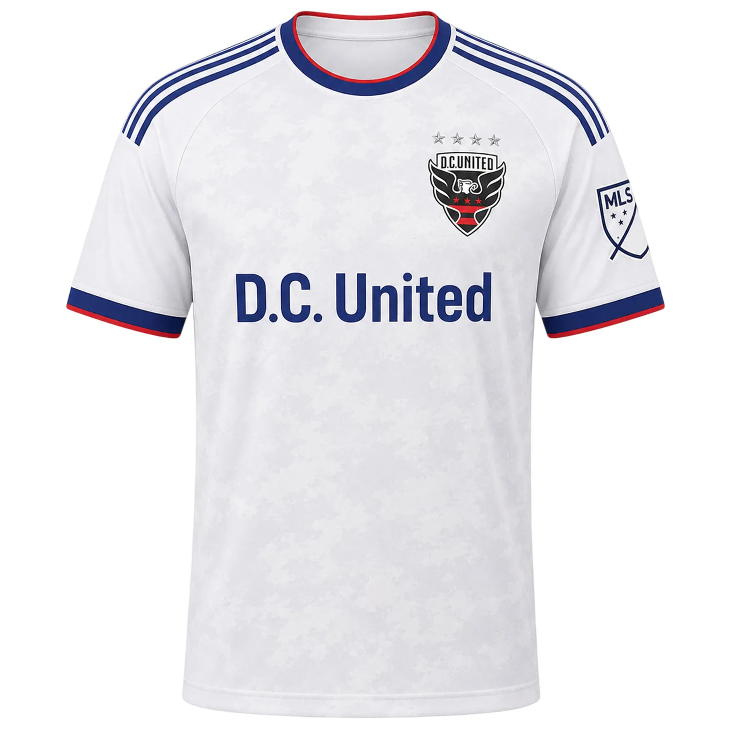 MLS DC United White Jersey Custom – Dynamic Teamwear
