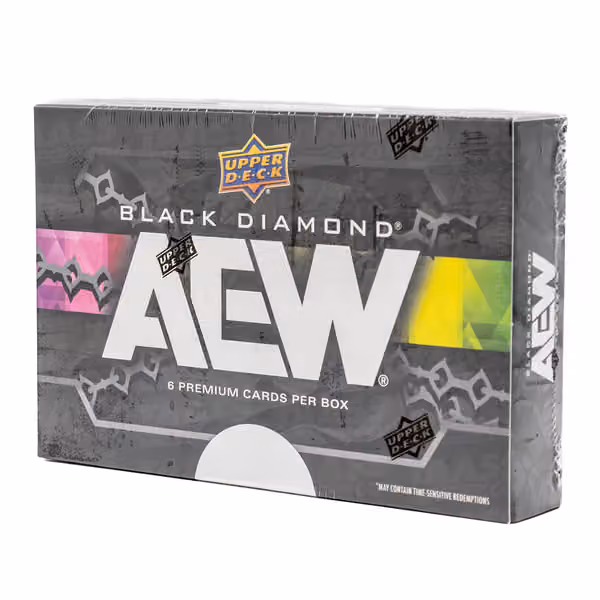 2024 Upper Deck All Elite Wrestling AEW Black Diamond Hobby Box view 1