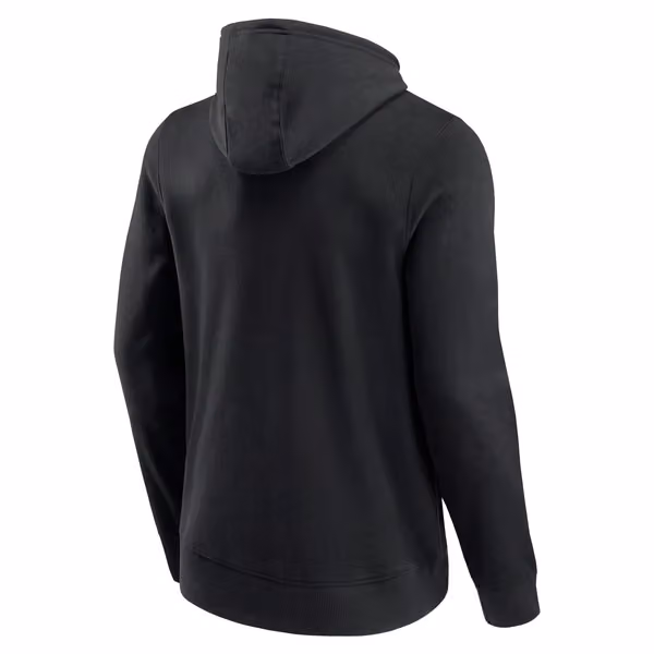 Detroit Lions Illustration NFL Hoodie Black view 2