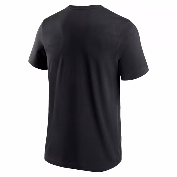 Pittsburgh Penguins Chrome Logo NHL T-Shirt Black view 2
