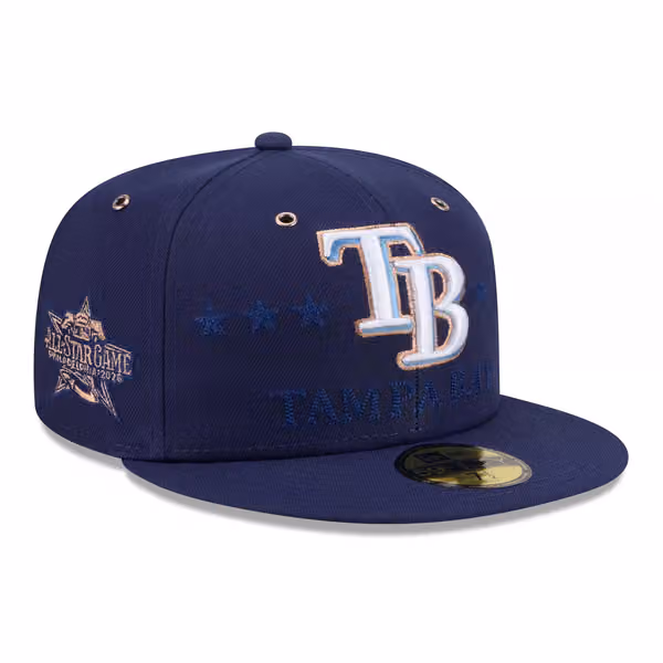 Tampa Bay Rays 2026 MLB All-Star Game 59FIFTY Fitted Cap Navy product photo