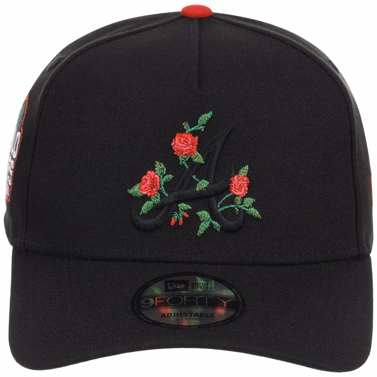 Atlanta Braves Roses Atlanta Crown the City New Era 9FORTY detail view
