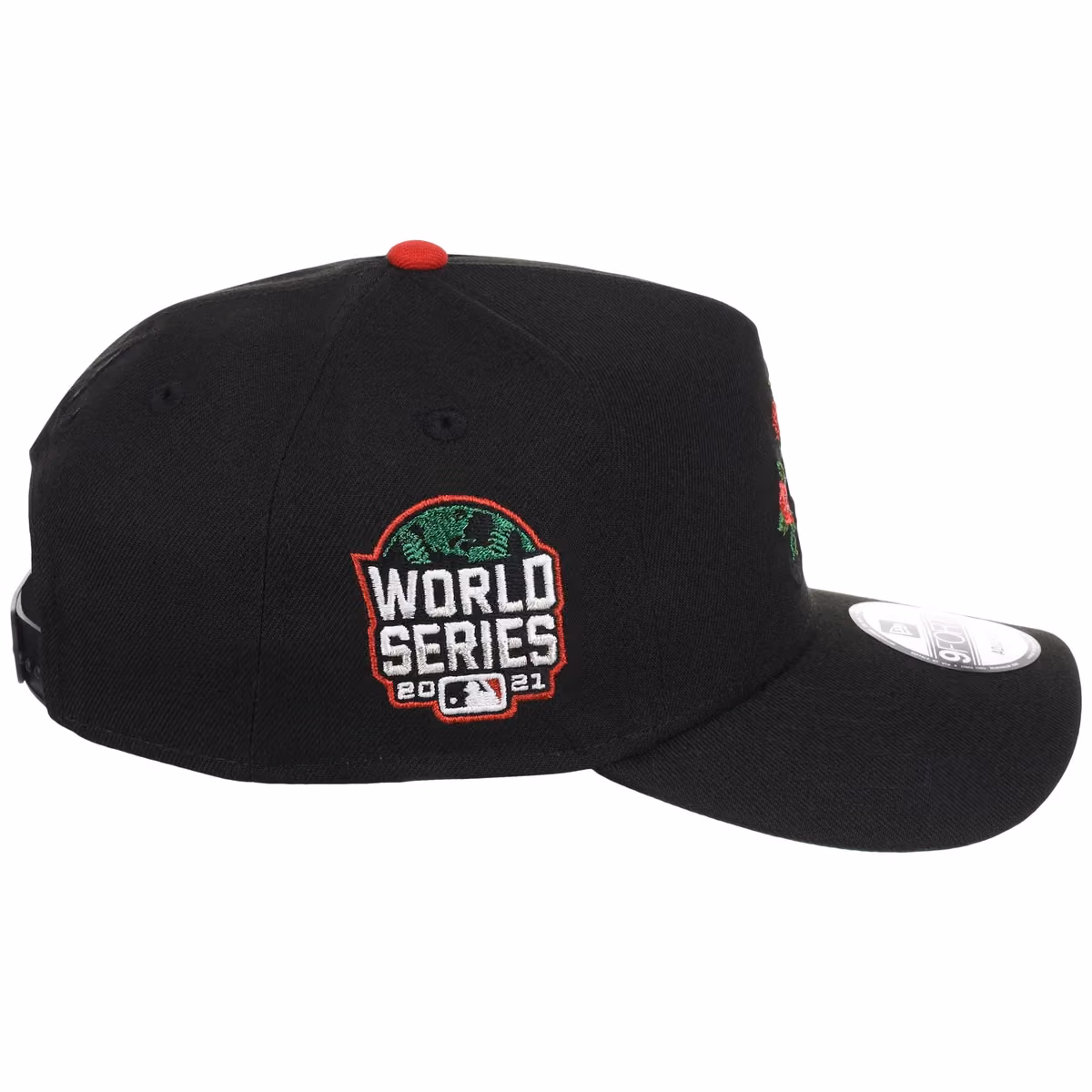 Atlanta Braves Roses Atlanta Crown the City New Era 9FORTY detail view
