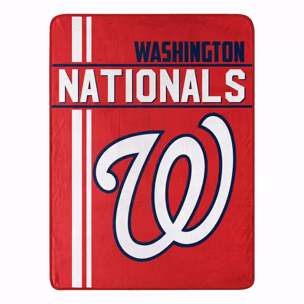 Washington Nationals Walk Off Super Plush MLB Throw view 1