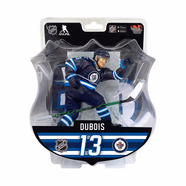 2021/22 Pierre-Luc Dubois Winnipeg Jets Imports Dragon NHL Figure (16 cm) view 3