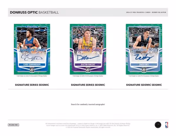2024/25 Panini Donruss Optic Basketball NBA Blaster Box view 2