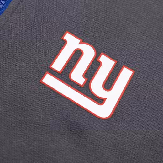 New York Giants Playbook NFL Full-Zip Fleece Hoodie Anthracite view 3