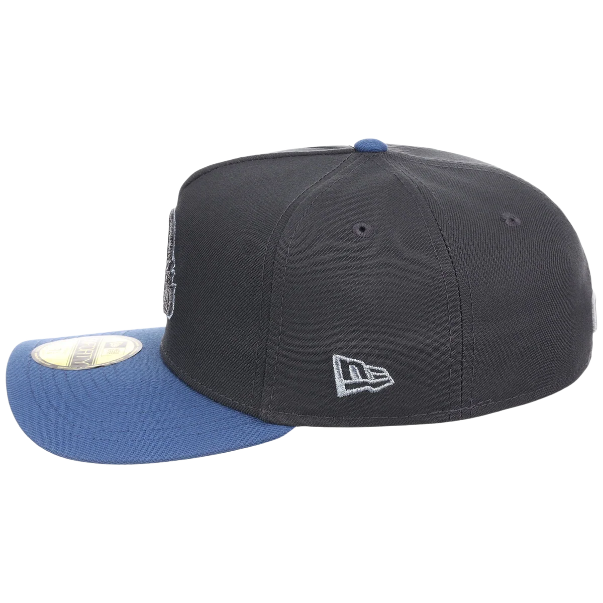 Baltimore Orioles MLB Indigo Steel New Era 59FORTY detail view
