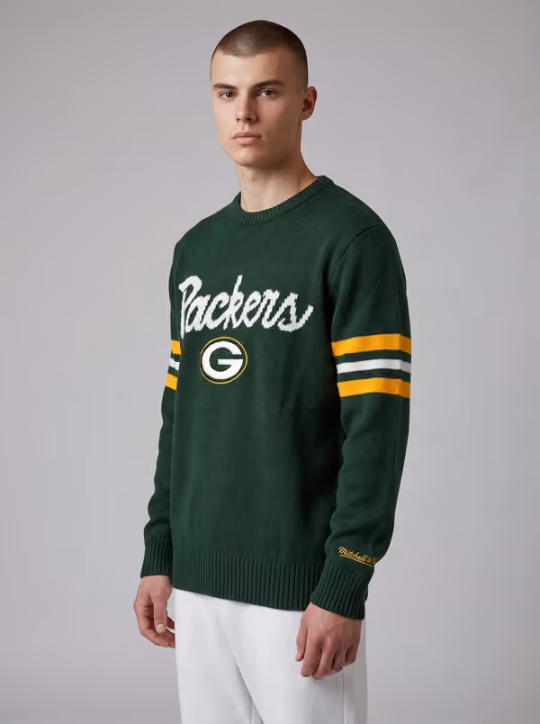 Green Bay Packers NFL Head Coach Sweater Green view 1