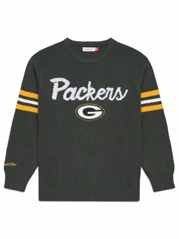 Green Bay Packers NFL Head Coach Sweater Green view 2