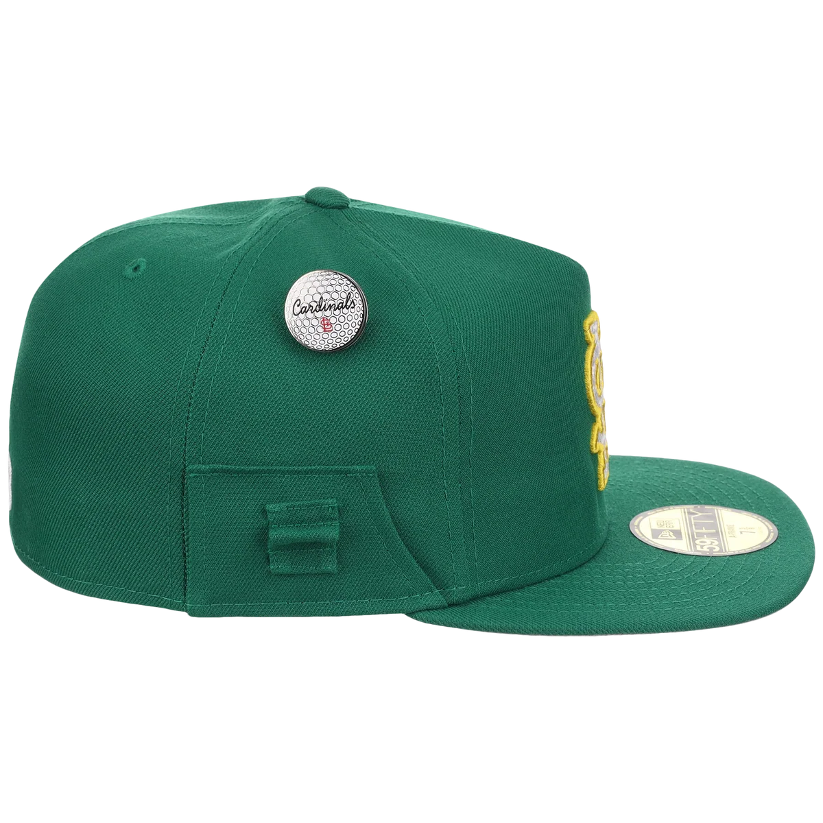 St. Louis Cardinals MLB Augusta Bloom New Era 59FIFTY w/ Golf Pin detail view