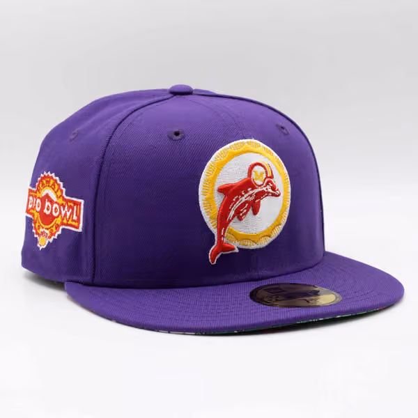 Miami Dolphins 1994 Pro Bowl New Era 59FIFTY Fitted NFL Cap Purple product photo